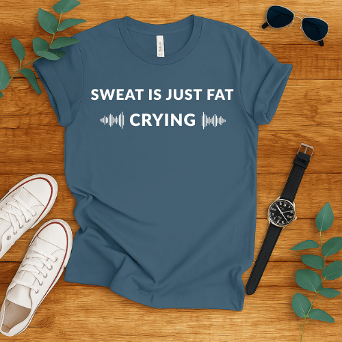 Sweat Is Just Fat Crying t-shirt